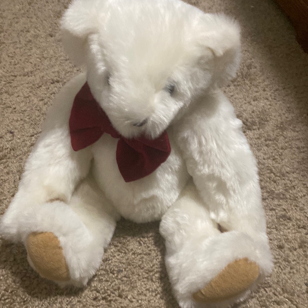 Vermont White Teddy Bear